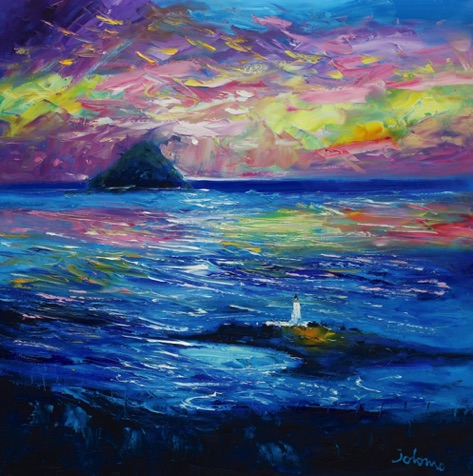 Sanda Island and Ailsa Craig 
from Kintyre 30x30
&pound;6100